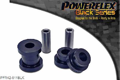 PFR42-611BLK, Rover 45 Rear Lower Arm Inner Bush, This part replaces OEM part number RGX100350 and RGX100351 as the Outer Bush on the Rear Lower Arm., 2 stuk(s) benodigd  per auto, 2 stuk(s) in verpakking, prijs per set van 2 stuk(s)