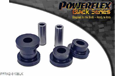 PFR42-610BLK, Rover 45 Rear Lower Arm Outer Bush, This part replaces OEM part number RGX100350 and RGX100351 as the Outer Bush on the Rear Lower Arm., 2 stuk(s) benodigd  per auto, 2 stuk(s) in verpakking, prijs per set van 2 stuk(s)
