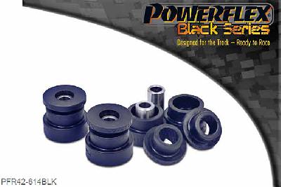 PFR42-614BLK, Rover 45 Rear Toe Link Arm Bush, This part replaces OEM part number RGX000860., 4 stuk(s) benodigd  per auto, 4 stuk(s) in verpakking, prijs per set van 4 stuk(s)