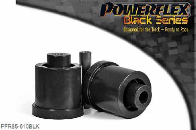 PFR85-610BLK, Skoda Fabia 5J (2008-) Rear Beam Mounting Bush, 69mm, This part replaces OE number: 1J0501541B,C & D, 6R0501541A, B & C. Fits 2WD models only with a 69mm diameter bore rear beam. For vehicles with 72.5mm bore please use PFR85-415. 69mm, 2 stuk(s) benodigd  per auto, 2 stuk(s) in verpakking, prijs per set van 2 stuk(s)