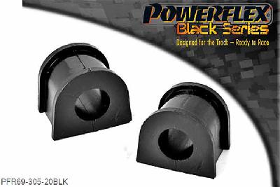 PFR69-305-20BLK, Subaru Impreza Turbo, WRX and Sti (GD,GG 00 to 07) Rear Anti Roll Bar To Chassis Bush 20mm,  20mm, 2 stuk(s) benodigd  per auto, 2 stuk(s) in verpakking, prijs per set van 2 stuk(s)