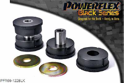 PFR69-122BLK, Subaru Impreza Turbo, WRX and Sti (GD,GG 00 to 07) Rear Diff Mount, , 2 stuk(s) benodigd  per auto, 2 stuk(s) in verpakking, prijs per set van 2 stuk(s)