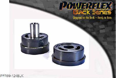 PFR69-124BLK, Subaru Impreza Turbo, WRX and Sti (GD,GG 00 to 07) Rear Subframe-Front Outrigger To Chassis Right Side, Fits the right hand side, for the left hand side use PFR69-118, 1 stuk(s) benodigd  per auto, 1 stuk(s) in verpakking, prijs per set van 1 stuk(s)