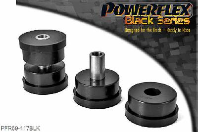 PFR69-117BLK, Subaru Impreza Turbo, WRX and Sti (GD,GG 00 to 07) Rear Tie Bar To Hub Front Bush, , 2 stuk(s) benodigd  per auto, 2 stuk(s) in verpakking, prijs per set van 2 stuk(s)
