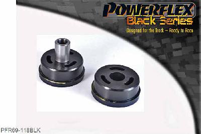 PFR69-118BLK, Subaru Impreza Turbo, WRX and Sti (GC,GF 93 - 00) Rear Beam Mount, , 2 stuk(s) benodigd  per auto, 1 stuk(s) in verpakking, prijs per set van 1 stuk(s)