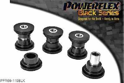PFR69-119BLK, Subaru Impreza Turbo, WRX and Sti (GC,GF 93 - 00) Rear Roll Bar Link Bush, , 4 stuk(s) benodigd  per auto, 4 stuk(s) in verpakking, prijs per set van 4 stuk(s)