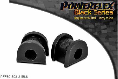 PFF69-503-21BLK, Subaru Legacy BL and BP (2003-2009) Front Anti Roll Bar Bush 21mm, Please measure the diameter of the anti roll bar and order the correct size. 21mm, 2 stuk(s) benodigd  per auto, 2 stuk(s) in verpakking, prijs per set van 2 stuk(s)