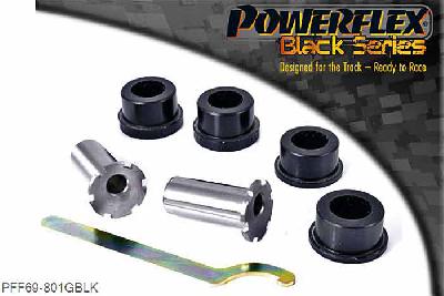 PFF69-801GBLK, Toyota 86 / GT86 Front Arm Rear Bush Camber Adjust, Allows on car camber adjustment +/- 1.0 degree, 2 stuk(s) benodigd  per auto, 2 stuk(s) in verpakking, prijs per set van 2 stuk(s)
