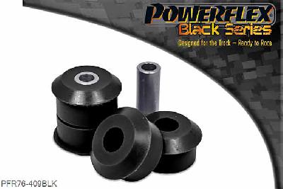 PFR76-409BLK, Toyota Starlet/Glanza Turbo EP82 and EP91 Rear Beam Mounting Bush, PFR76-409BLK fits later Starlet Glanza models with a bush diameter of 48.5mm, it fits into the original outer shell.   PFR76-410BLK fits Starlet models where the bush measures 55mm diameter and fits into the original outer shell., 2 stuk(s) benodigd  per auto, 2 stuk(s) in verpakking, prijs per set van 2 stuk(s)