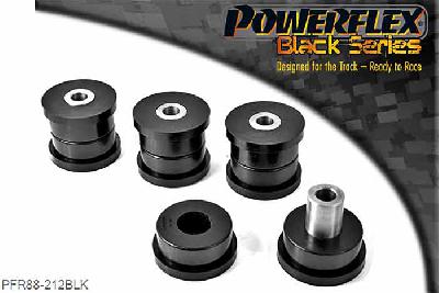 PFR88-212BLK, Volvo 260 (1975 -1985) Rear Upper Trailing Arm Bush, PFR88-212 fits arms with a parallel hole, not for tapered holes. - OE Nr 1273622, 4 stuk(s) benodigd  per auto, 4 stuk(s) in verpakking, prijs per set van 4 stuk(s)