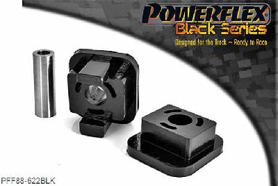 PFF88-622BLK, Volvo S60 (2001-2009), V70-Mk2, S80-Mk1 (2000-2007) Upper Engine Mount Cross Shape Petrol, Designed to fit the later style bracket which has a cross-shape, for earlier vehicles with the round bracket use Part No. PFF88-612BLK., 1 stuk(s) benodigd  per auto, 1 stuk(s) in verpakking, prijs per set van 1 stuk(s)