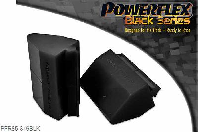 PFR85-316BLK, VW Caddy Mk1 Typ 14 (1985-1996) Rear Bump Stop, This part replaces OE number: 179 511 353., 2 stuk(s) benodigd  per auto, 2 stuk(s) in verpakking, prijs per set van 2 stuk(s)