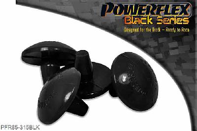 PFR85-315BLK, VW Caddy Mk1 Typ 14 (1985-1996) Rear Leaf Spring Anti Clatter Bush, This part fits vehicles with a chassis number after: F14-H-000 001., 4 stuk(s) benodigd  per auto, 4 stuk(s) in verpakking, prijs per set van 4 stuk(s)