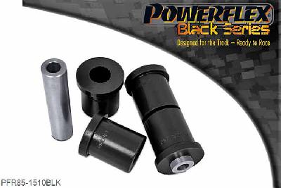 PFR85-1510BLK, VW Caddy MK3 TYP 2K (2004 - 2010) Rear Leaf Spring Chassis Shackle Bush, This part replaces OE number: 2K0511171B., 2 stuk(s) benodigd  per auto, 2 stuk(s) in verpakking, prijs per set van 2 stuk(s)