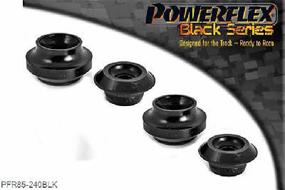 PFR85-240BLK, VW Corrado (1989 - 1995) Rear Shock Top Mounting Bush, OE Nr 191512335 & 191512333, 2 stuk(s) benodigd  per auto, 2 stuk(s) in verpakking, prijs per set van 2 stuk(s)