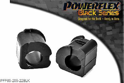 PFF85-205-22BLK, VW Golf MK2 (1985 - 1992) 2WD Front Anti Roll Bar Bush Eibach 22mm, Fits cars with the Eibach 22mm front anti roll bar. 22mm, 2 stuk(s) benodigd  per auto, 2 stuk(s) in verpakking, prijs per set van 2 stuk(s)
