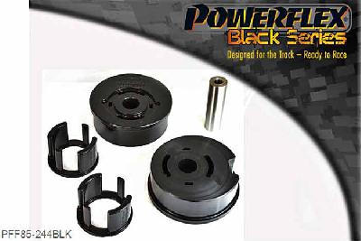 PFF85-244BLK, VW Golf MK2 (1985 - 1992) 2WD Rear Lower Engine Mount Bush, These replace the original bush, OE part number 191199262. They do not fit Hydro mounts as fitted to the 16v GTi models with engine codes KR, PL, 9A & G60 with engine code PG, 1 stuk(s) benodigd  per auto, 1 stuk(s) in verpakking, prijs per set van 1 stuk(s)
