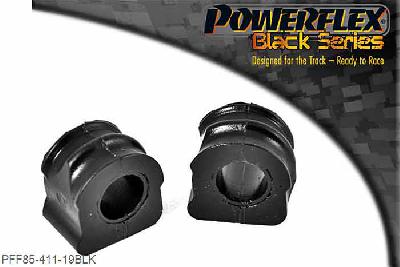 PFF85-411-19BLK, VW Golf MK4 (1997 - 2004) 2WD Typ 1J Front Anti Roll Bar Mount 19mm, Please check anti roll bar diameter before ordering - OE Part Nr 1J0411314 19mm, 2 stuk(s) benodigd  per auto, 2 stuk(s) in verpakking, prijs per set van 2 stuk(s)