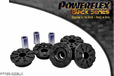 PFR85-525BLK, VW Golf MK5  (2003 - 2009) Rear Diff Rear Mounting Bush, This bush fits 4 wheel drive models only. This part replaces OEM part numbers 1K0599437 & 1K0599438, 2 stuk(s) benodigd  per auto, 2 stuk(s) in verpakking, prijs per set van 2 stuk(s)