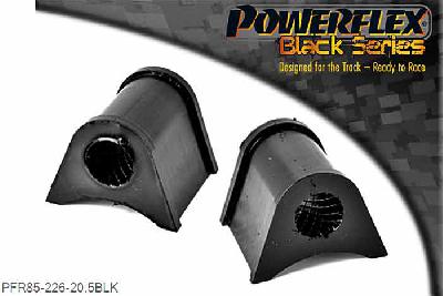 PFR85-226-20.5BLK, VW Jetta MK1 (1979-1984) Rear Anti Roll Bar Mount (Outer) 20.5mm,  20.5mm, 2 stuk(s) benodigd  per auto, 2 stuk(s) in verpakking, prijs per set van 2 stuk(s)