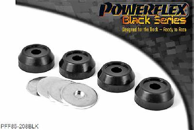 PFF85-208BLK, VW Jetta MK2 (1985-1992) Front Eye Bolt Mounting Bush, PFF85-208 is suitable for links with a 12mm diameter shaft with a 19mm nut. For 10mm shafts use PFF85-208-10. Not Suitable For VR6  - Models and GT Models with chassis codes AAA, AGG & AKR (VW Vento). This part replacesOE Nr 6N0411329., 2 stuk(s) benodigd  per auto, 2 stuk(s) in verpakking, prijs per set van 2 stuk(s)