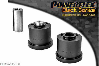 PFR85-615BLK, VW Lupo (1999 - 2006) Rear Beam Mounting Bush, PFR85-615 fits VW Polo 6N, Seat Cordoba and Ibiza 6K 1993-1999. It also fits VW Lupo (1999-2006) and Seat Arosa (1997-2004). It measure 58mm diameter. 58mm, 2 stuk(s) benodigd  per auto, 2 stuk(s) in verpakking, prijs per set van 2 stuk(s)
