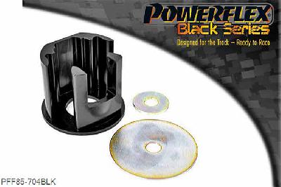 PFF85-704BLK, VW Scirocco Mk3 (2008-) Lower Engine Mount Insert (Large), PFF85-704 fits vehicles from the middle of 2008 on, please check the picture of the 2 bushes in order to identify the insert you require.For vehicles upto mid 2008 use PFF85-504., 1 stuk(s) benodigd  per auto, 1 stuk(s) in verpakking, prijs per set van 1 stuk(s)