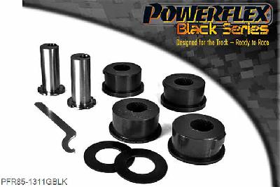 PFR85-1311GBLK, VW T5 Transporter (2003 -) Rear Arm Inner Bush, Adjustable, Allows adjustment of rear camber and toe, use with PFR85-1310GBLK. Camber adjustment of +/- 1.0 degree when using both PFR85-1310GBLK and PFR85-1311GBLK bushes.  For a non adjustable bush use PFR85-1311BLK., 2 stuk(s) benodigd  per auto, 2 stuk(s) in verpakking, prijs per set van 2 stuk(s)