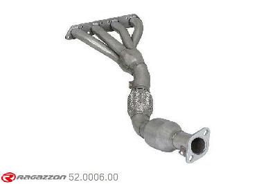 52.0006.00, Mini R50 Cooper 1.6 I (85Kw) + Restyling 09/2001 - 10/2006, Stainless steel manifold 4-2 / 2-1 + Metallic catalystCompatible with the original line. pipe outer diameter 38mm