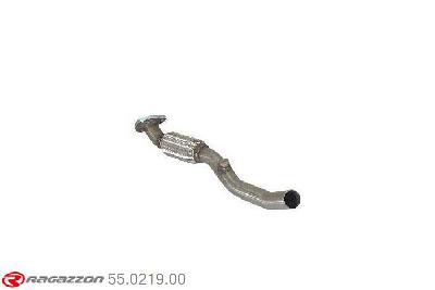 55.0219.00, Opel Corsa D Sport 1.4 16V (74kW) 3 doors 2010-, Stainless steel front pipe with flexibleCut of the original flexible pipe towards the centre silencer. The installation on the original centre silencer requires a modification of the original coupling. pipe outer diameter 45mm outer outlet diameter 45mm