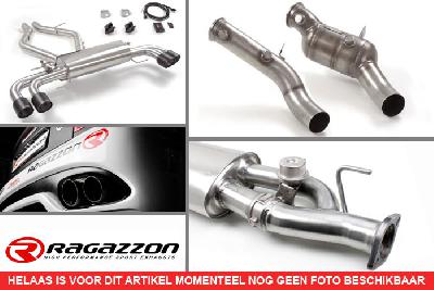 55.0410.00, Renault Clio II 1.6 16V (79Kw) 1998-09/2005, Stainless steel centre pipe group NCut of the original centre silencer towards the rear silencer. The installation on the original rear silencer requires a modification of the original coupling. pipe outer diameter 45mm outer outlet diameter 45mm