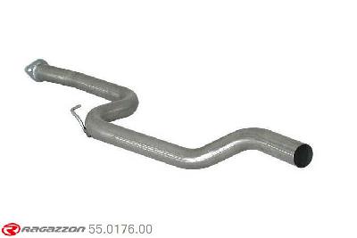 55.0176.00, Volvo C30 2.5 T5 10/2006-, Stainless steel centre pipe group NCut of the original centre silencer. For the installation on the original rear silencer is necessary to order a coupling, which is indicated in the catalogue. pipe outer diameter 60mm outer outlet diameter 60mm