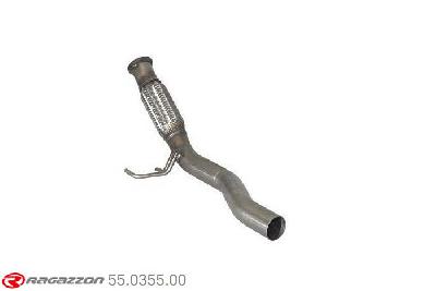 55.0355.00, VW Golf VII 2.0TDi (110kW) 2012-, Stainless steel front pipe with flexible - Vlave must be programmed out from the ECUCompatible with the original line. pipe outer diameter 60mm outer outlet diameter 55mm