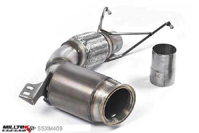 SSXM409, Mini Mk3 (F56) Mini Cooper S 2.0 Turbo (UK and European models) 2014- Milltek, Large Bore Downpipe and Hi-Flow Sports Cat, Requires a Stage 2 ECU remap and must be fitted with a Milltek Sport cat-back system , 2,75 inch, 69,85mm