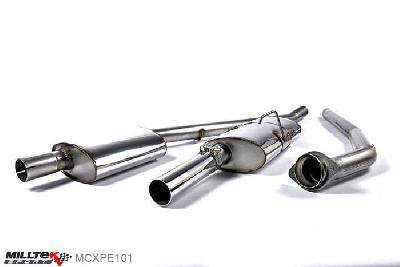 MCXPE101, Peugeot 205 GTi 1.6 and 1.9 (non-cat models) 1986-1993 Milltek, Manifold-back system,  , 2,25 inch, 57,15mm