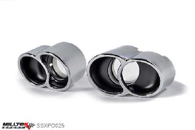 SSXPO025, Porsche 911 996 Turbo (inc X50/GT2) 2000-2005 Milltek, Tips,  Techquipment style Techquipment style, N/A inch, N/Amm