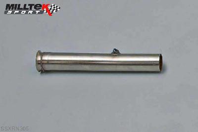 SSXRN305, Renault Clio 200 (inc. Cup) 2009-2012 Milltek, Cat Replacement Pipe, For track use only. Must be fitted with the Milltek Sport cat-back system and requires Stage 2 ECU remap , 2,5 inch, 63,5mm