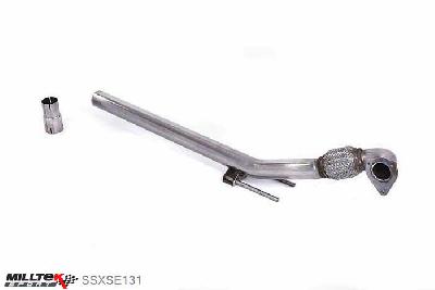 SSXSE131, Seat Leon 2.0 TDI 140PS 2004-2012 Milltek, Large-bore Downpipe and De-cat,  , 2,75 inch, 69,85mm
