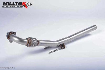 SSXSE111, Skoda Fabia vRS TDI 2003-2007 Milltek, Large-bore Downpipe,  , 2,5 inch, 63,5mm