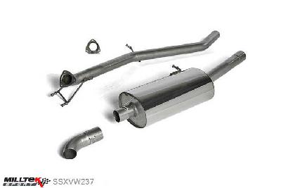SSXVW237, VW Amarok 2.0 BiTDI 163 and 180PS 2010- Milltek, Cat-back system, Discreet tailpipe (tailpipe exits in the OE position) , 2,76 inch, 70mm