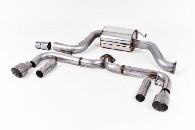 SSXVW344, VW Beetle 2.0 TSI (A5 Chassis) 2011- Milltek, Cat-back system, Non-resonated (louder). Titanium Tips Dual 100mm GT100 Titanium, 3 inch, 76,2mm