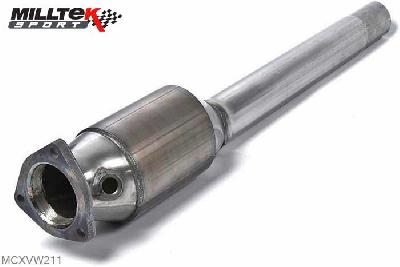 MCXVW211, VW Corrado VR6 1992-1995 Milltek, Hi-Flow Sports Cat,  , 2,25 inch, 57,15mm