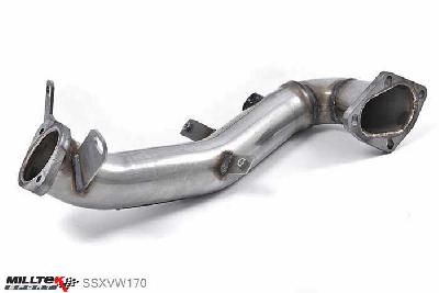 SSXVW170, VW Scirocco 1.4 TSI 2008- Milltek, Large-bore Downpipe and De-cat, Must be fitted with the Milltek Sport cat-back system and requires a Stage 2 ECU remap , 2,5 inch, 63,5mm
