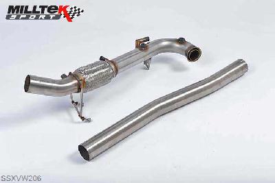 SSXVW206, VW Transporter \ Caravelle T6 LWB 180PS 2.0-Litre BiTDI 2WD and 4MOTION 2015- Milltek, Diesel Particulate Filter Delete, For 2WD models only. Requires DPF-delete ECU remap and must be fitted with the Milltek Sport Particulate Filter-back system. , 2,75 inch, 69,85mm