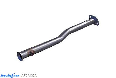 IX AFSAXOA, Citroen Saxo 1.6 16V VTS (118PK) 1999-  , Diameter 50mm, Inoxcar Catalyst replacement pipe (fase 3) 2001-- Stainless steel, Without E.E.C. homologation