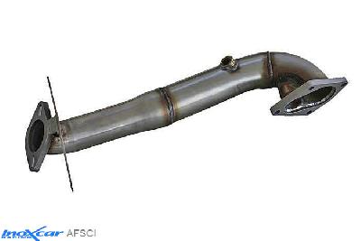 IX AFSCI, VW Scirocco III 1.4 TSI (155PK) 2008- Diameter 55mm, Inoxcar Catalyst replacement pipe Stainless steel, Without E.E.C. homologation