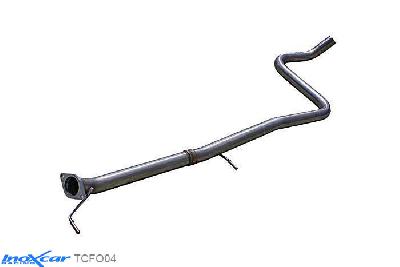IX TCFO04, Ford Fiesta VI (JA8) 1.6 ST (182PK) 2013- Diameter 54mm, Inoxcar Direct central pipe Stainless steel, Without E.E.C. homologation