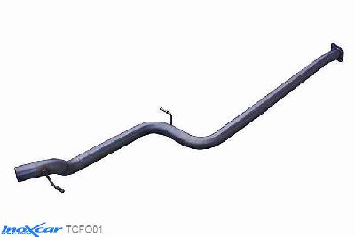 IX TCFO01, Ford Focus III (DYB) 2.0T ST (250PK) 2012- Diameter 60mm, Inoxcar Direct central pipe Stainless steel, Without E.E.C. homologation