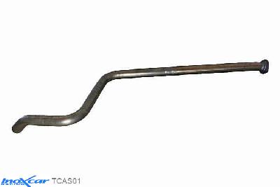 IX TCAS01, Opel Astra J 1.6 TURBO S (180PK) 2010-, Inoxcar Direct central pipe Stainless steel, Without E.E.C. homologation