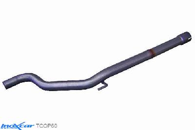IX TCOP60, Opel Corsa D OPC 1.6 16V TURBO (192PK) 2007- Diameter 54mm,5, Inoxcar Direct central pipe diam. 60 Stainless steel, Without E.E.C. homologation